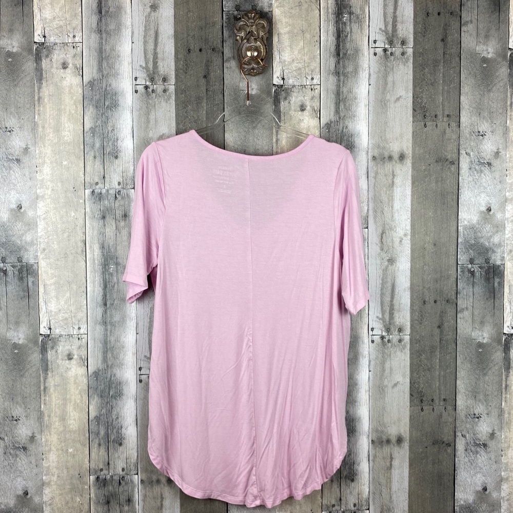 Torrid Super Soft Pink Favorite Tunic Tee Size 1 - Picture 5 of 13